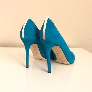 SJP by Sarah Jessica Parker Shoes - SJP Fawn 10mm Pointed Toe heels,Turquoise,size 8.5 SJP by Sarah Jessica Parker Shoes - SJP Fawn 10mm Pointed Toe heels,Turquoise,size 8.5